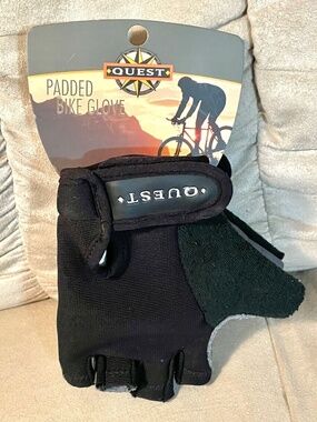 Quest Bike Gloves - Genuine Leather - Size S - New